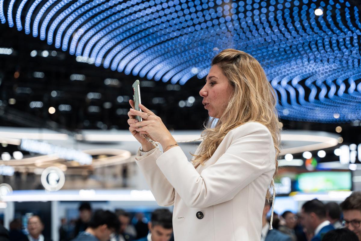 L'estand d'Huawei al Mobile World Congress