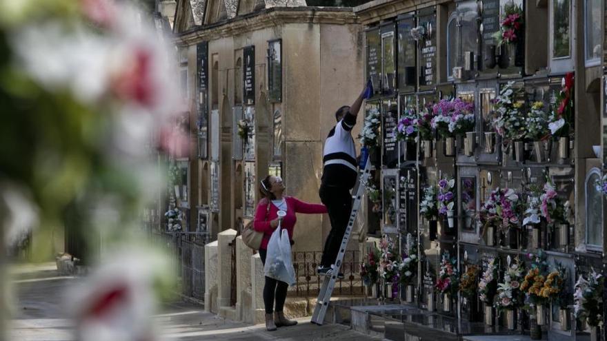 Imagen de archivo de un cementerio en la provincia de Alicante.