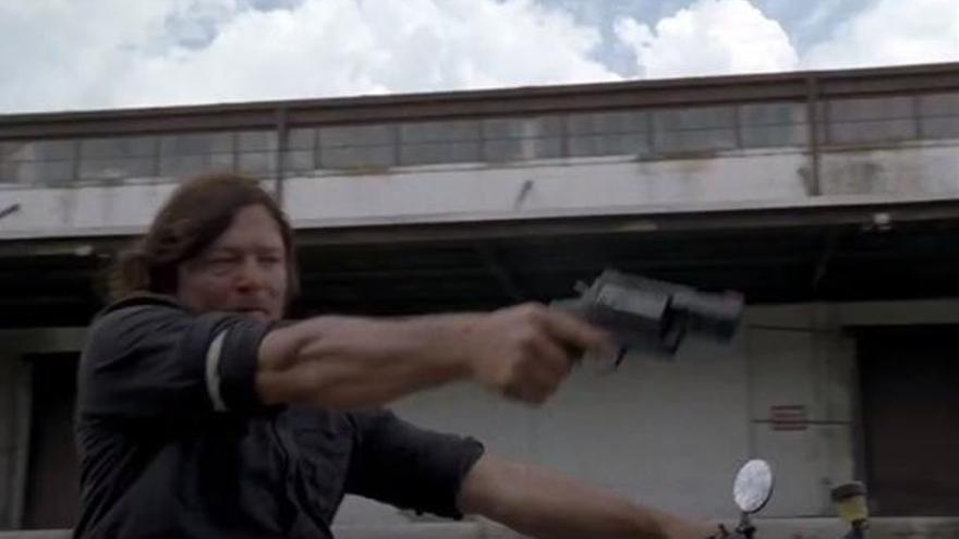 Daryl Dixon en una escena de &#039;The Walking Dead&#039;.