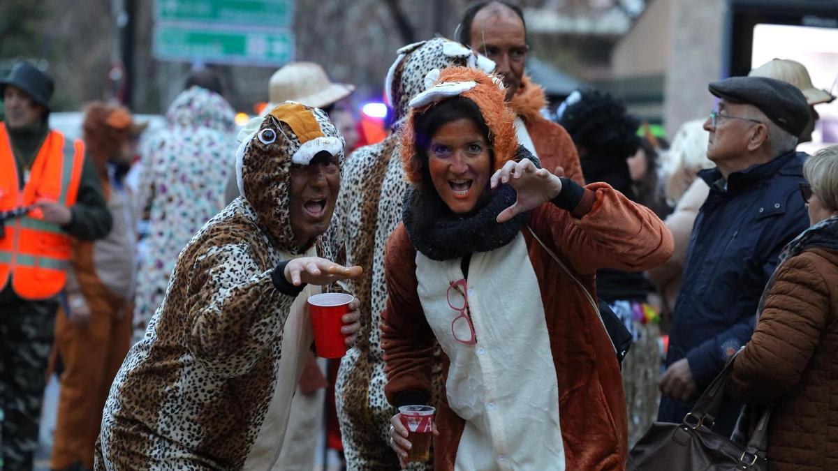 Diversión en el carnaval de Zaragoza, este fin de semana