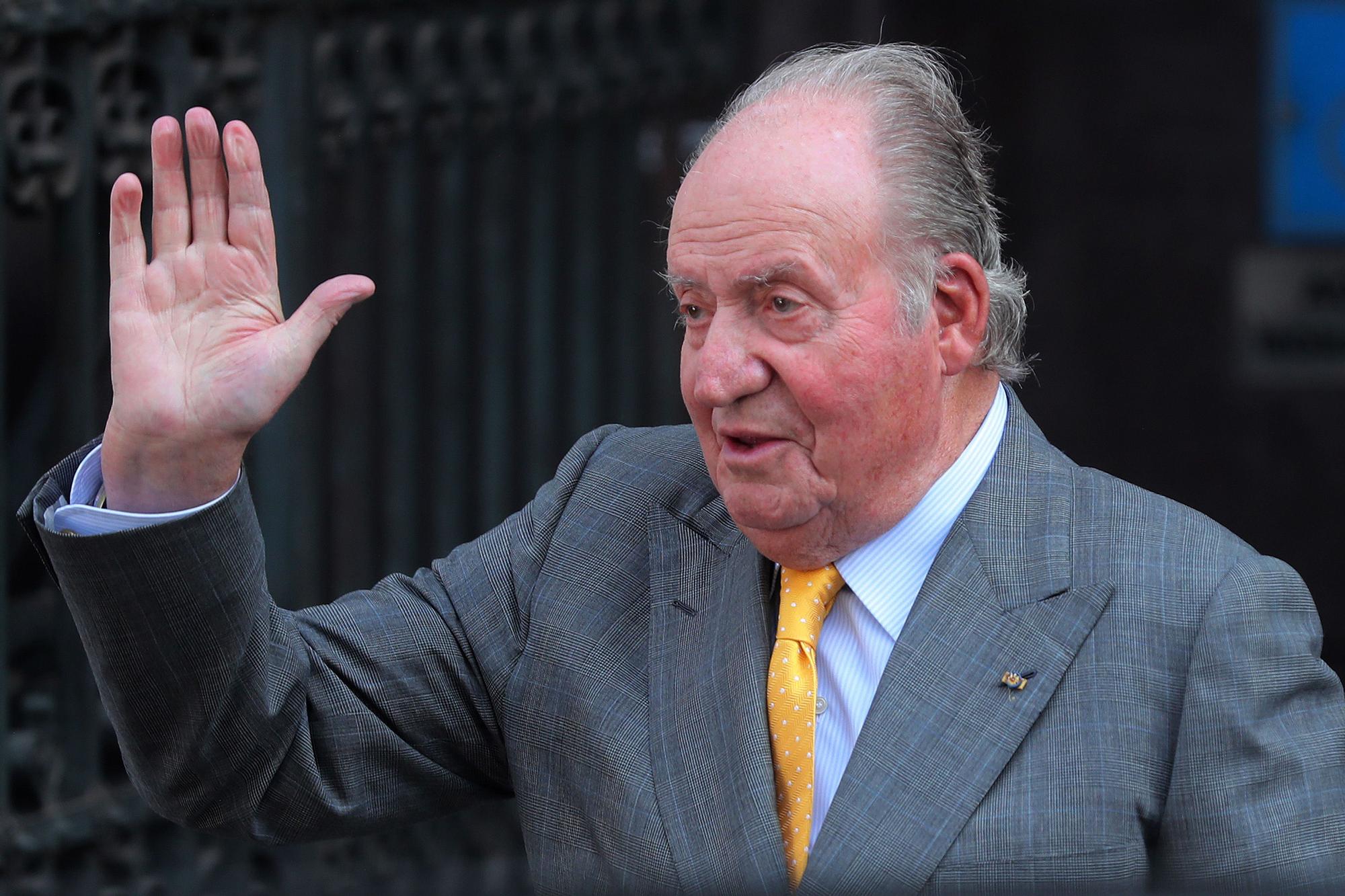 Juan Carlos I, en el 2018.