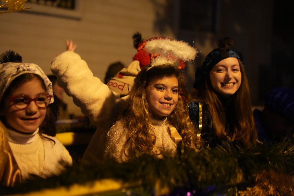 La Cabalgata de Reyes de Ciudad Jardín, en imágenes