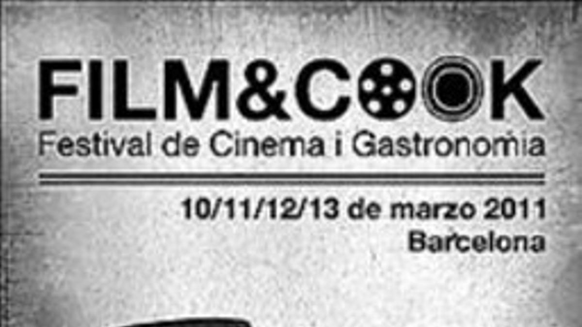 FUSIÓN 3 Arriba, un fotograma de la película 'Bon appétit', del 2010. Abajo, el chef Andoni Luis Aduriz, del restaurante Mugaritz. A la derecha, el cartel del primer festival Film&amp;Cook.