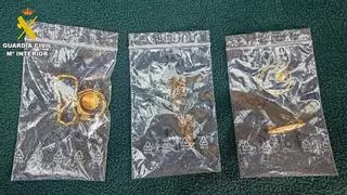 Detenido en Culleredo con joyas por valor de 3.000 euros robadas en Ourense