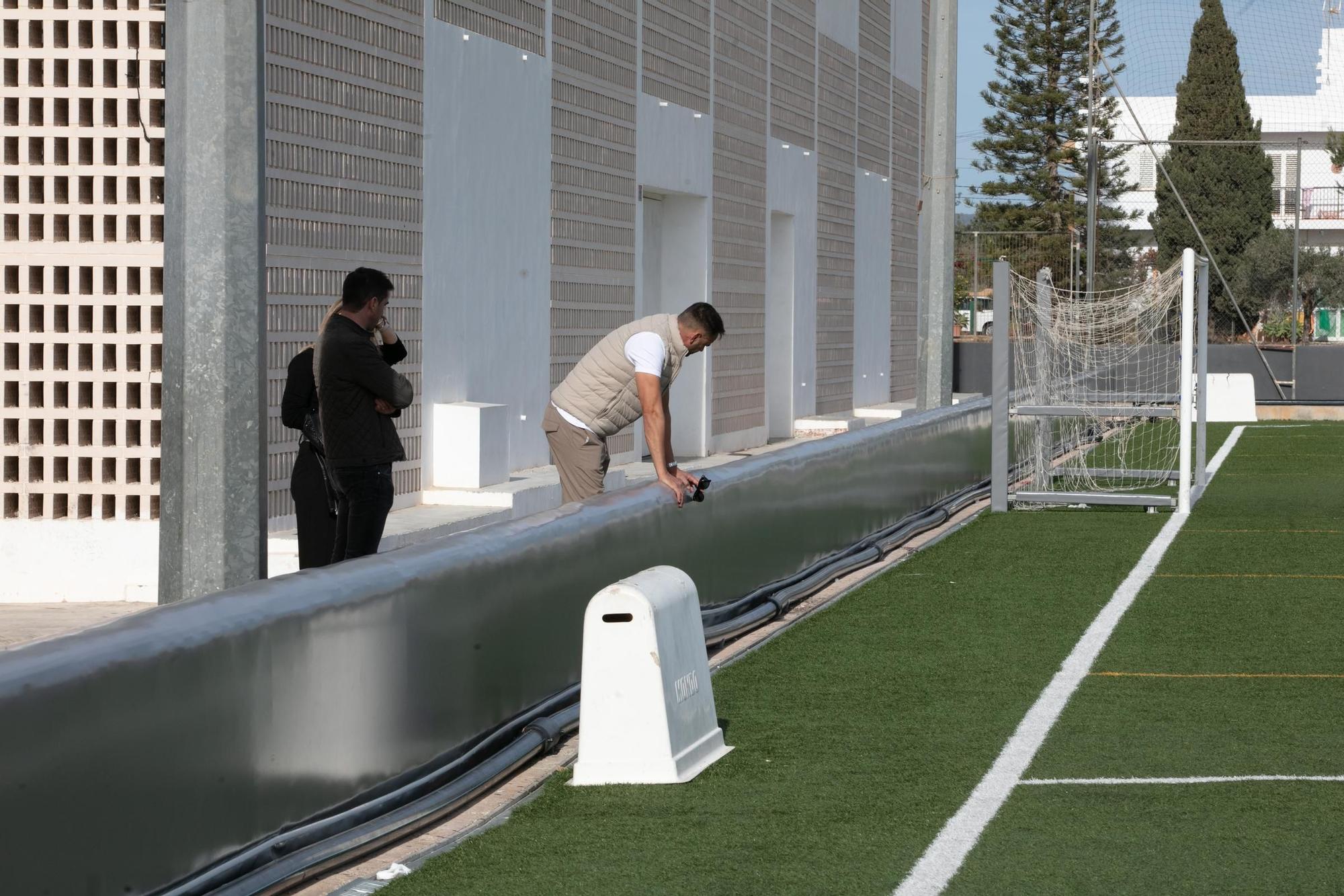 Galería: Protección en los campos de fútbol