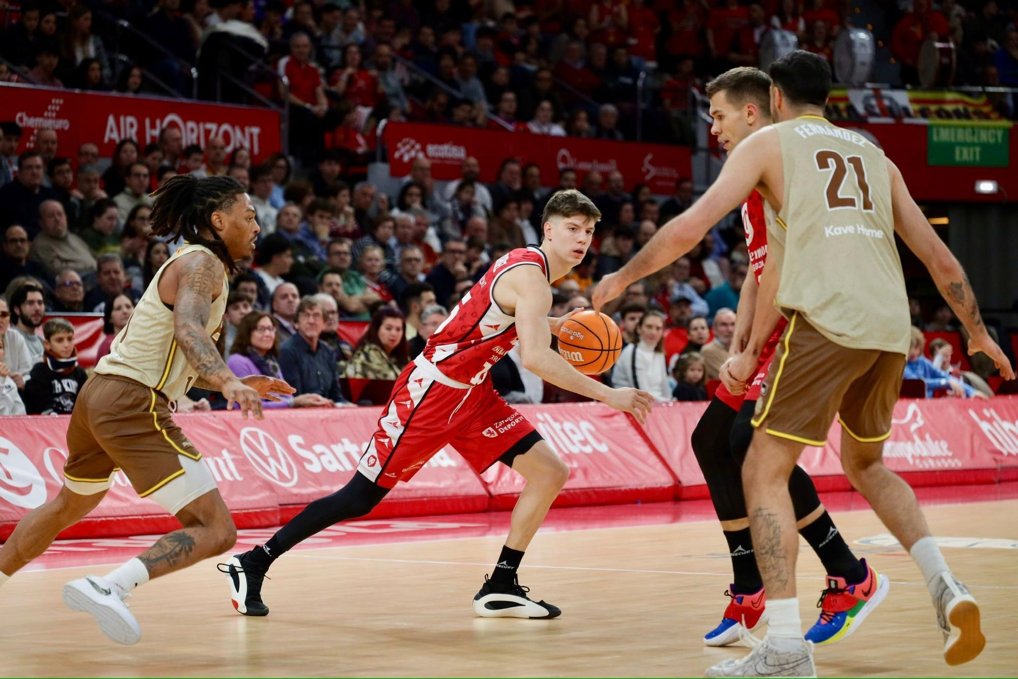 Así ha sido el partido entre el Casademont Zaragoza y el Girona