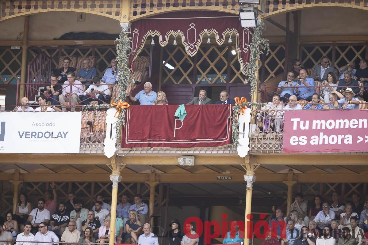 Cuarta corrida en la Feria Taurina de Murcia (Castella, Manzanares y Ureña)