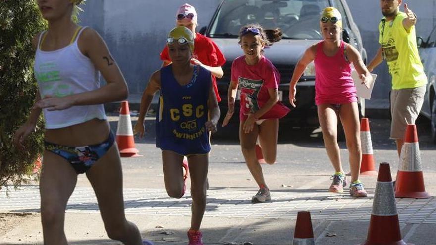 Triplete del Triathlón Córdoba en el Acuatlón Aira Sport