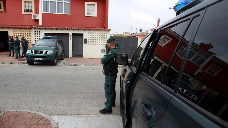 Una intervención reciente de la Guardia Civil.