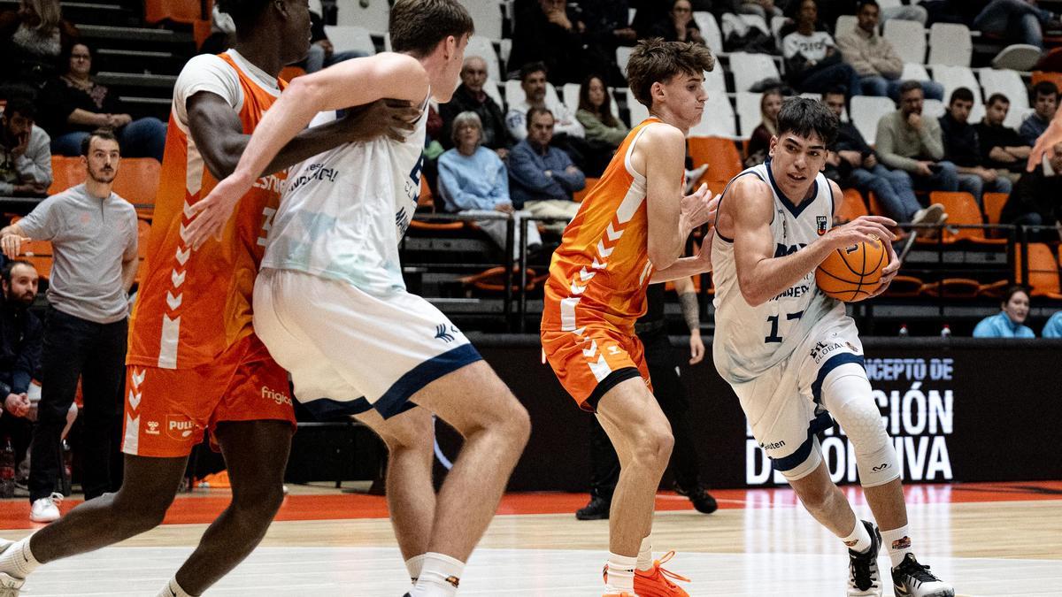 Guillem Naspler ha estat el jugador del Baxi més inspirat en atac