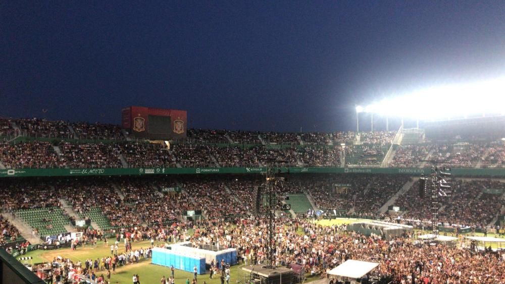 Concierto de Alejandro Sanz en Elche