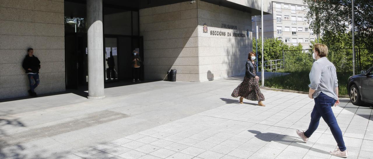 Edificio judicial de Vigo donde se ubican las salas de lo Penal.