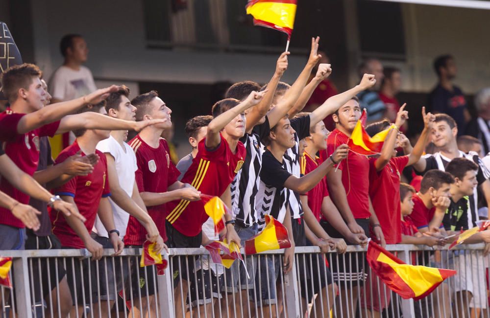 España sub 21 - San Marino en Castalia