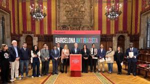 20/03/2026 Collboni presenta la campaña de Barcelona por el Día Internacional por la Eliminación de la Discriminación Racial. La ciudad acogerá en mayo un foro de ciudades antirracistas organizado por ECCAR y la Unesco POLITICA