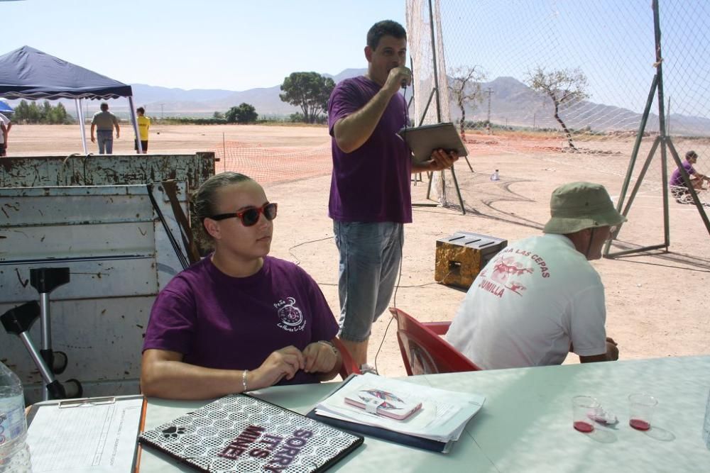 Concurso de lanzamiento de azaón en Jumilla