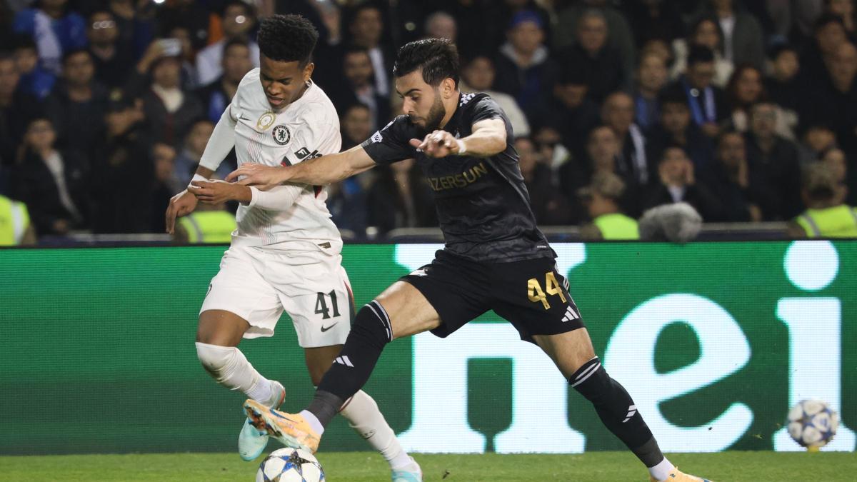 Estevao, brillando ante el Qarabag