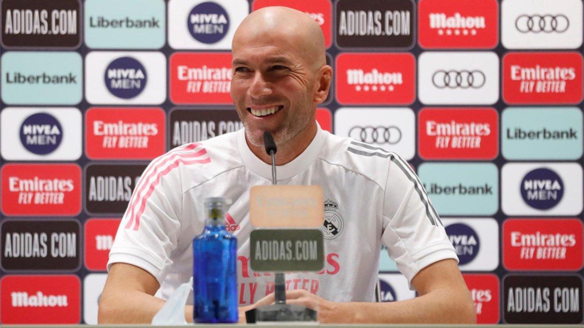 Zidane comparece este sábado en la sala de prensa