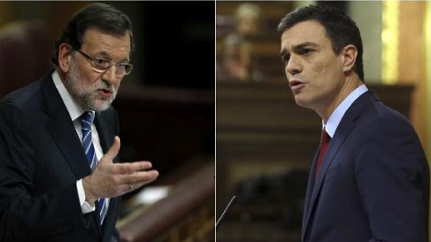 Bronco debate entre Rajoy y Sánchez repleto de ataques personales