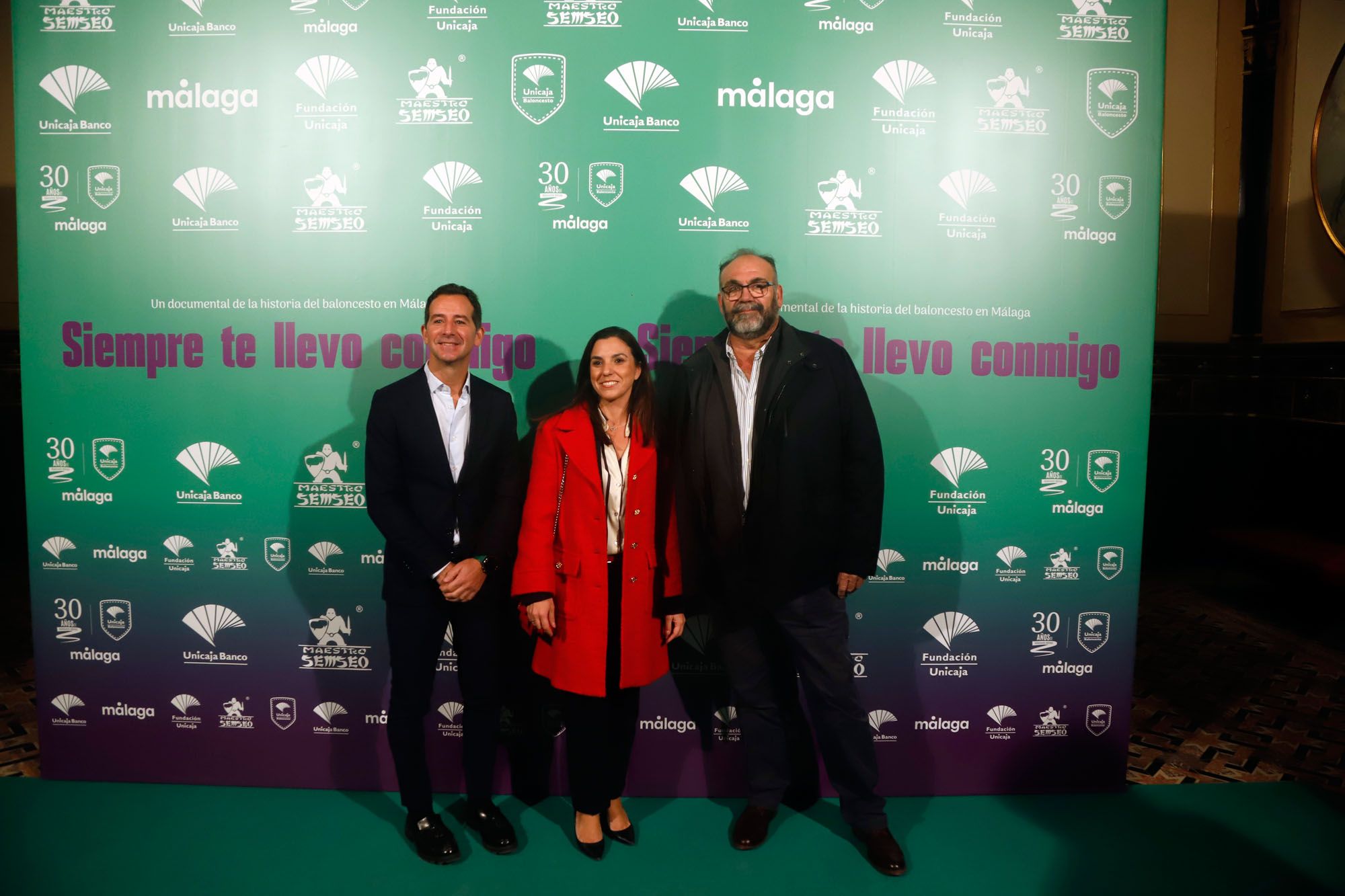 La presentación del documental por los 30 años del Unicaja, en imágenes