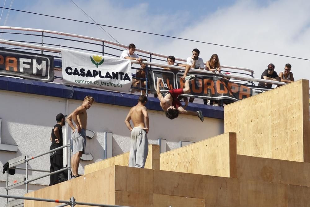 El cierre del Vigo Street Stunts desafía la gravedad