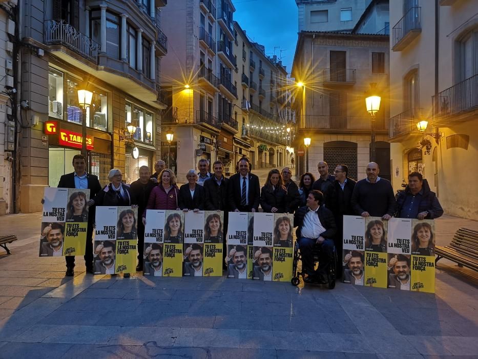 Inici de campanya de Junts per Manresa