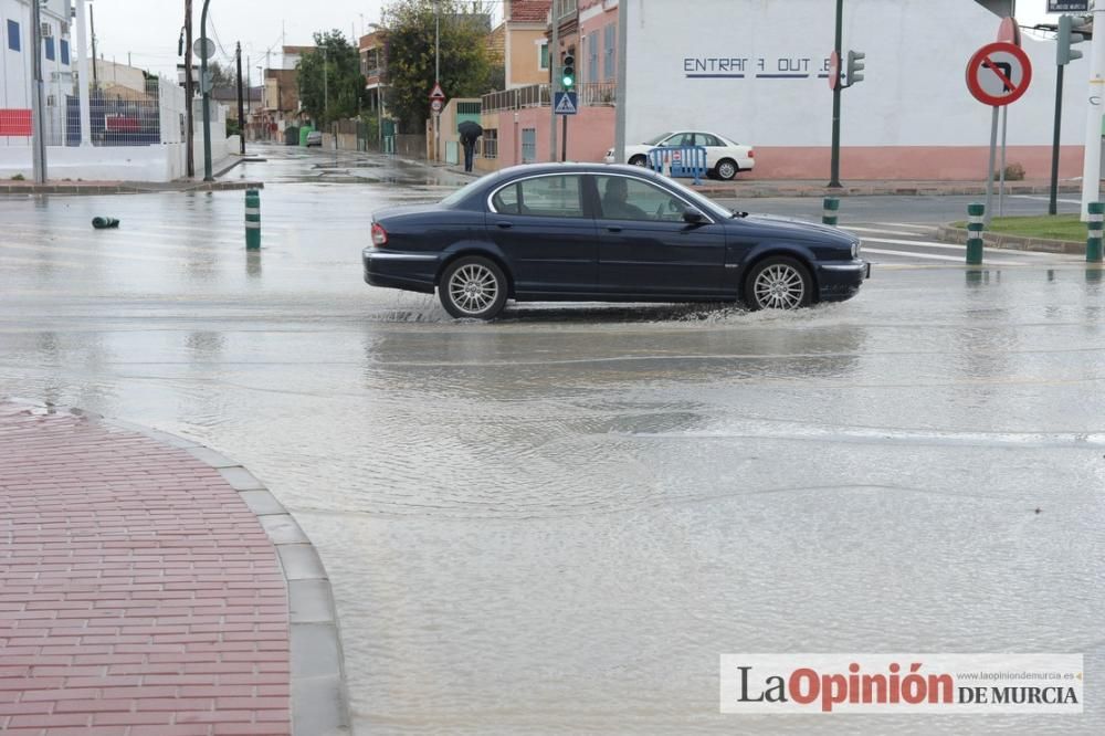 Las consecuencias del temporal en Murcia