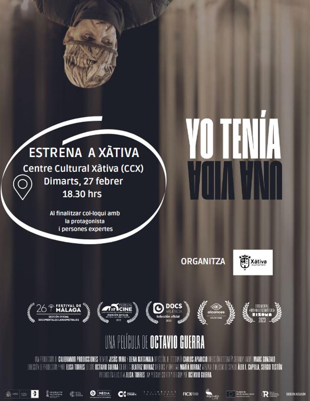 Xàtiva organiza un cine fórum sobre la realidad de las personas sin techo