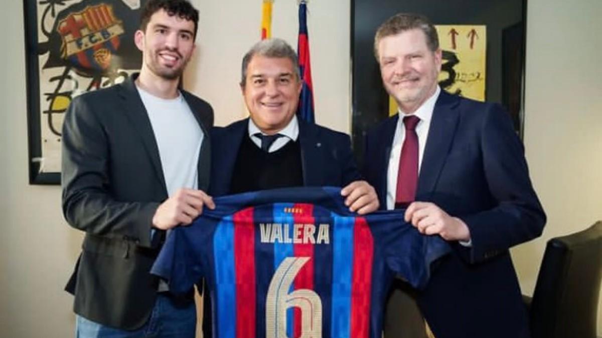 Valera, nuevo jugador del Barça