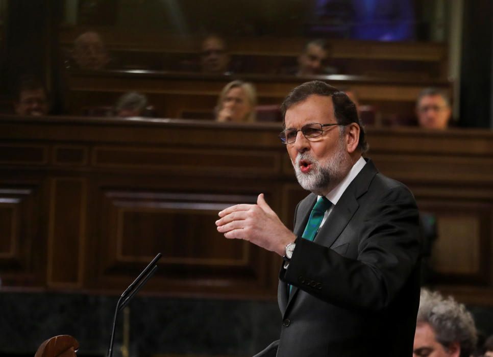 Moció de censura del PSOE contra Rajoy