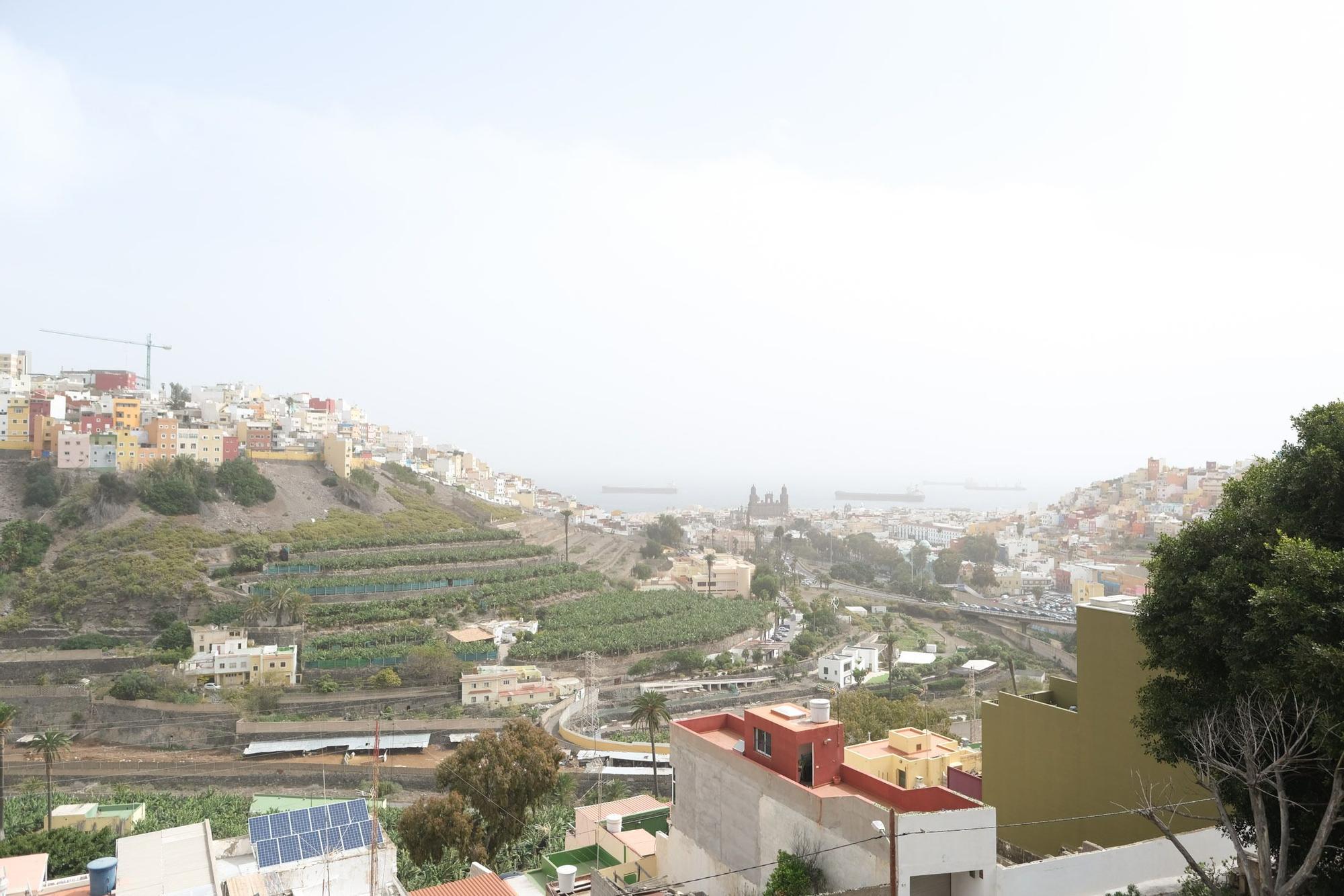 Calima en Las Palmas de Gran Canaria (17/03/2022)