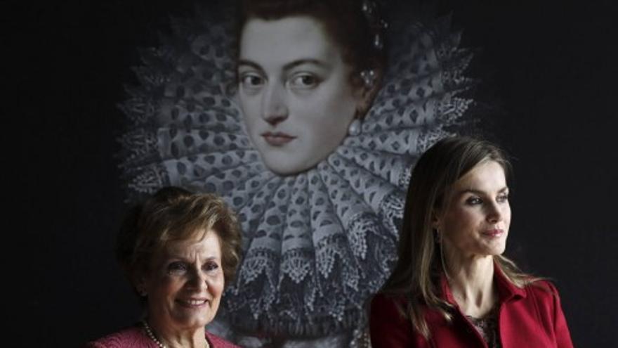 La Reina Letizia visita los Tesoros Reales de Lisboa