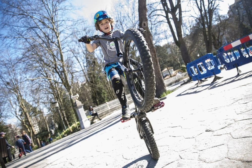 Una mañana ciclista en el Campo San Francisco