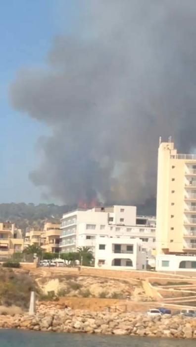 Incendio en Sant Antoni