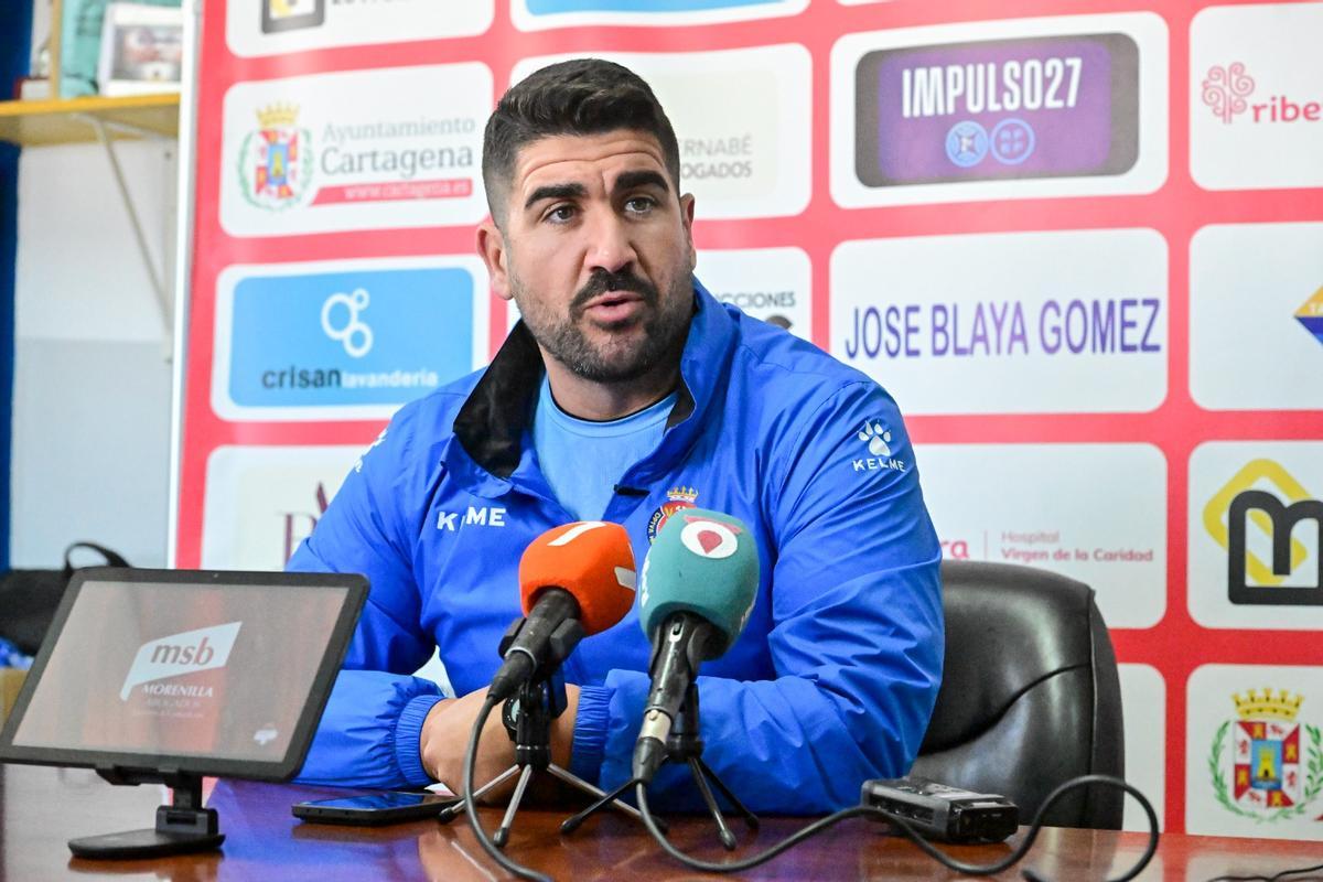 Popy, en la rueda de prensa