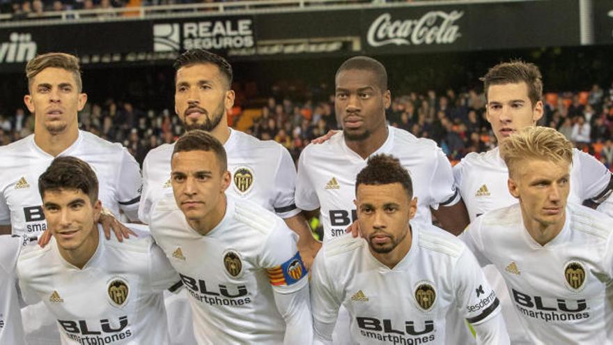 Los protagonistas del Valencia ante el Young Boys