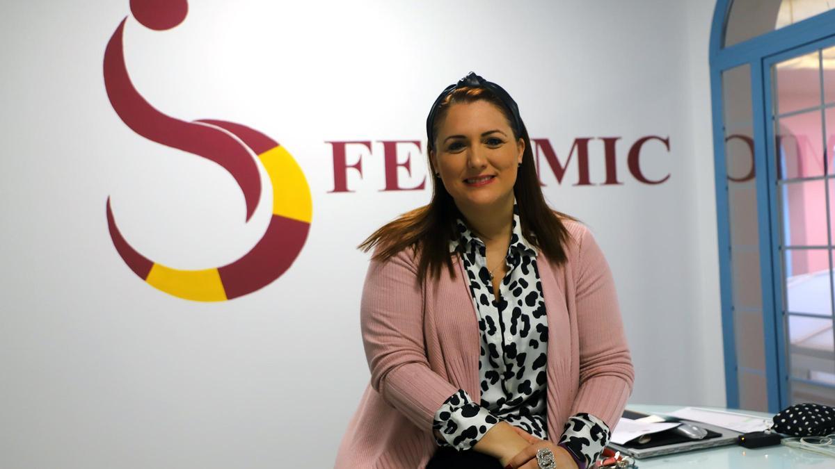 La presidenta de Fepamic, Sara Rodríguez.