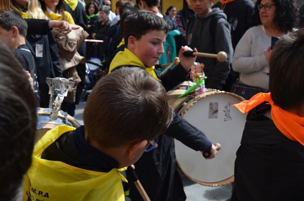 Tamborada infantil 2018 en Mula