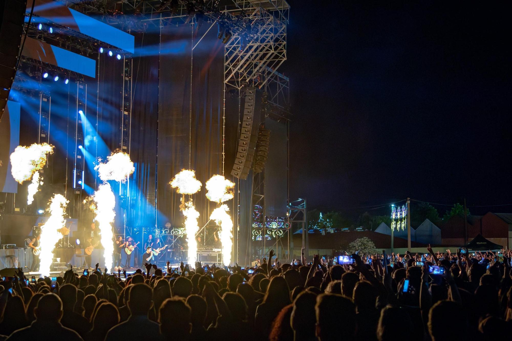 Así se vivió el concierto de Melendi en Badajoz