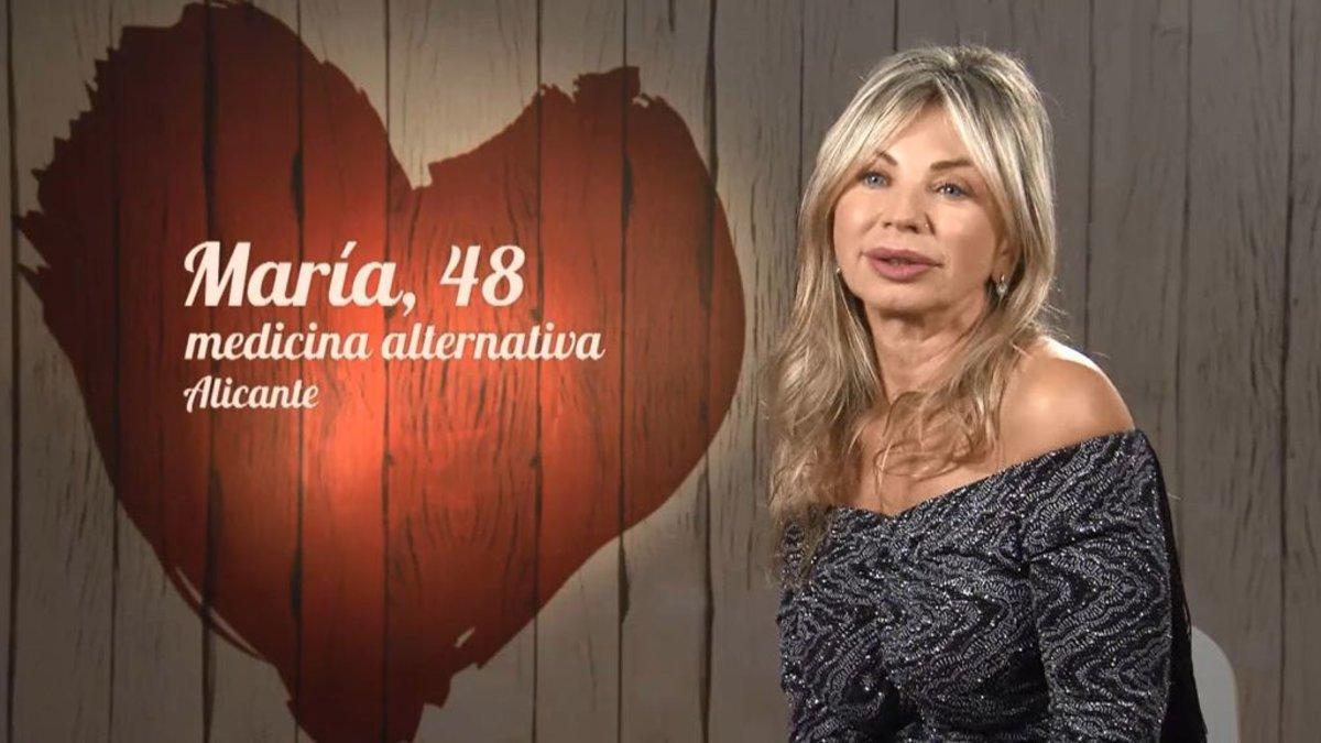 María en 'First Dates'