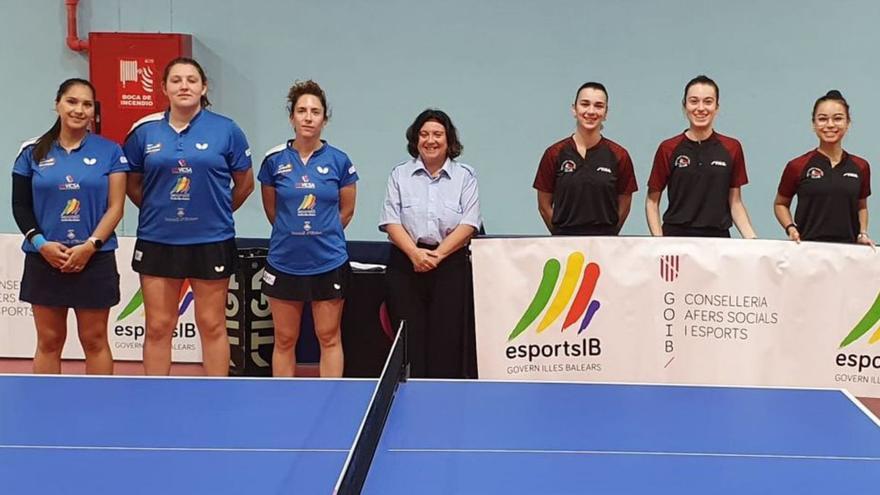 Cara y Cruz para Covicsa y Sant Josep en División de Honor de tenis de mesa