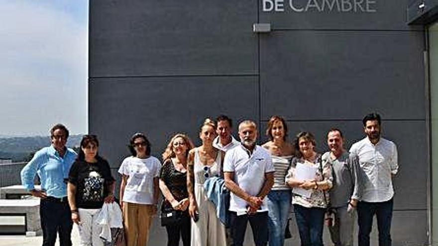 Visita a la Casa da Cultura de Cambre