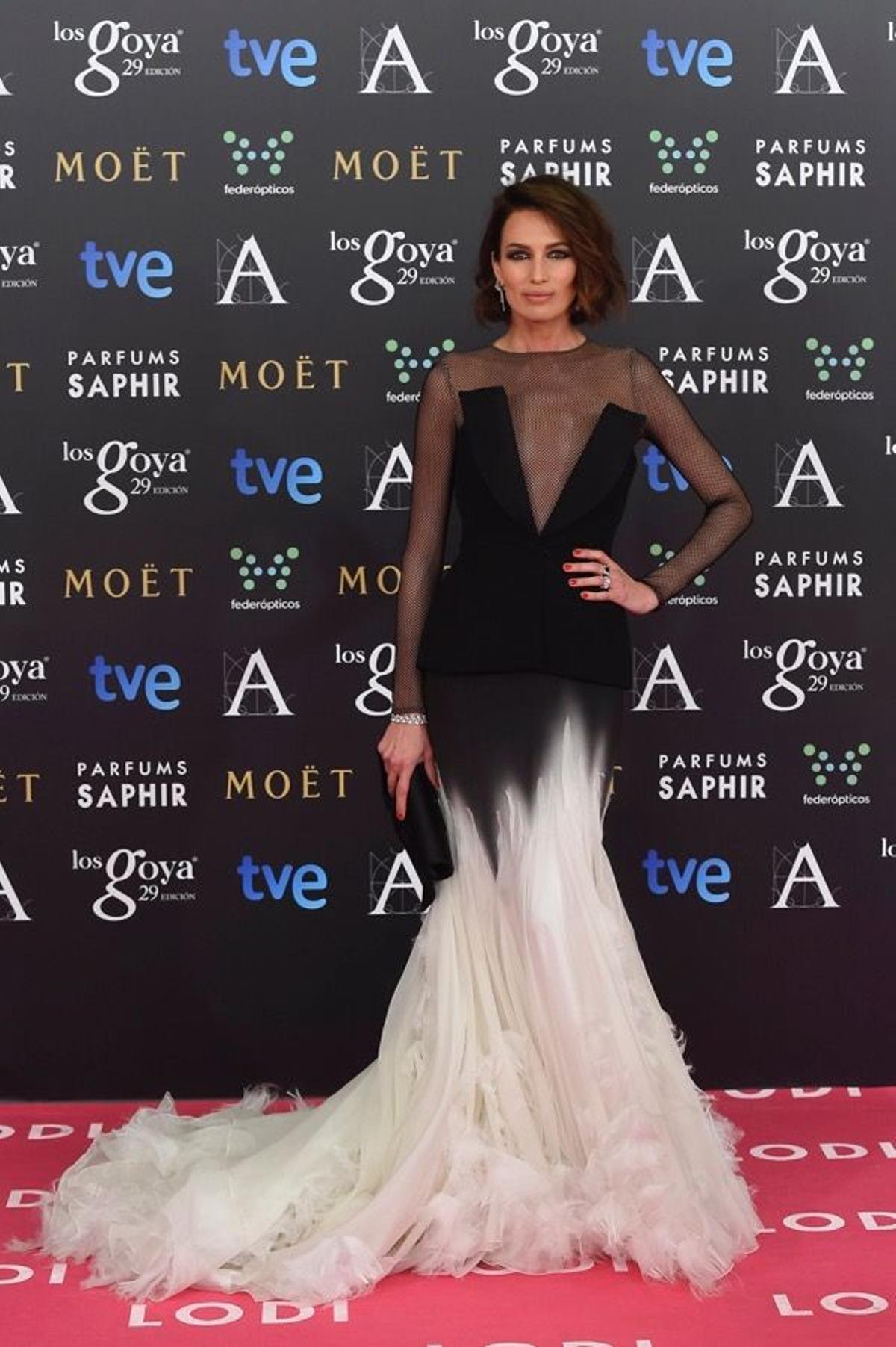 Los mejores looks de los Goya 2015, Nieves Álvarez