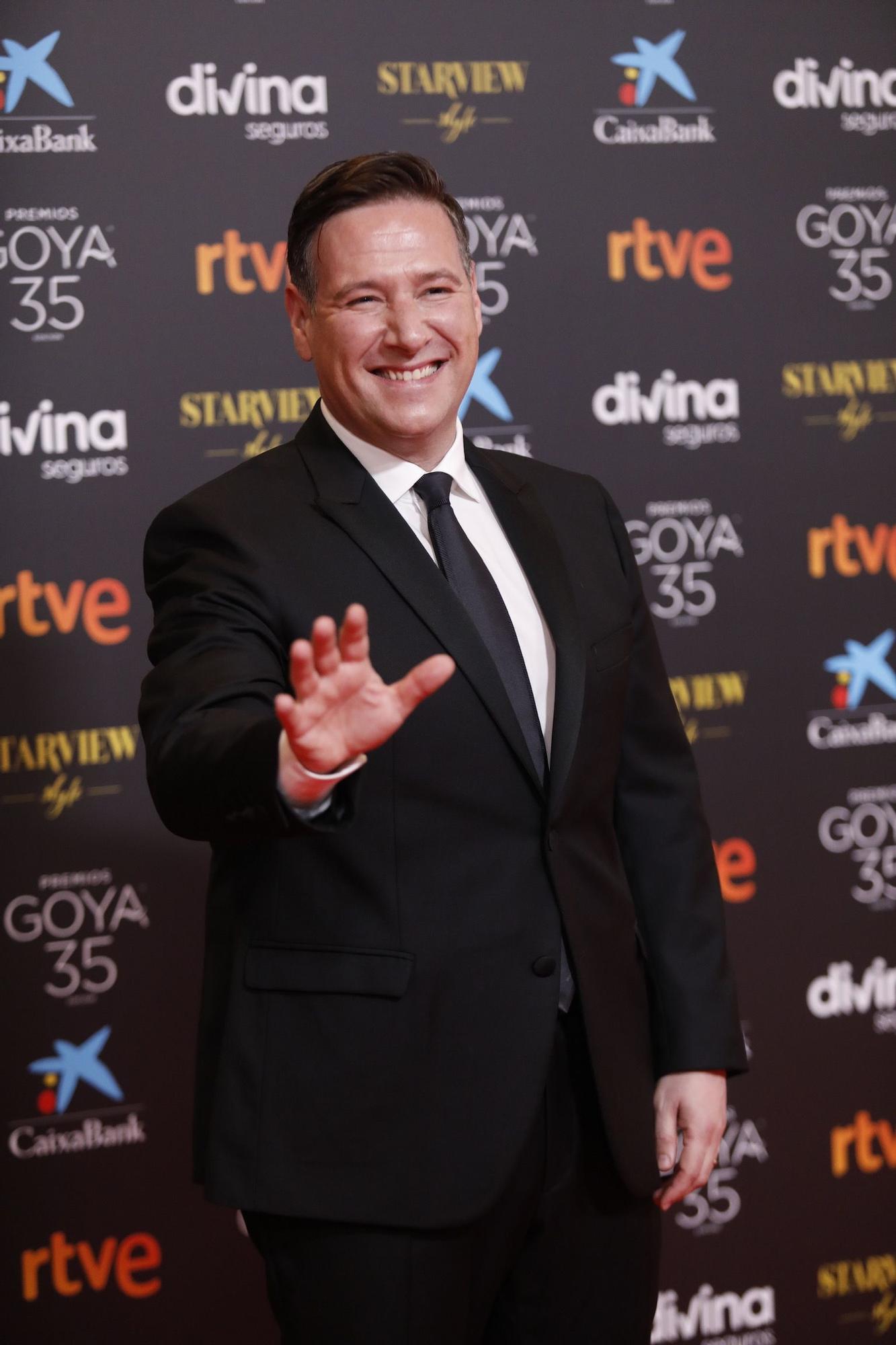 Alfombra roja de la gala de los Goya 2021 en Málaga