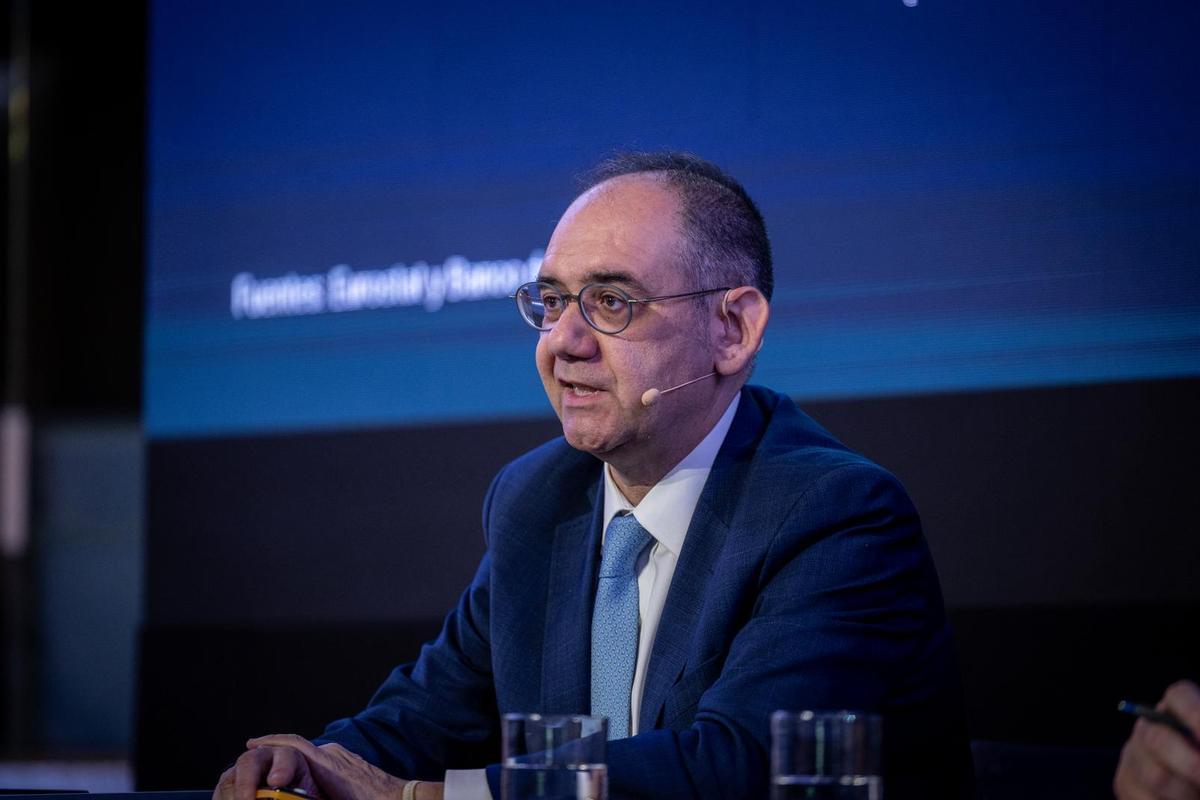 David López-Salido, en la presentación del informe.