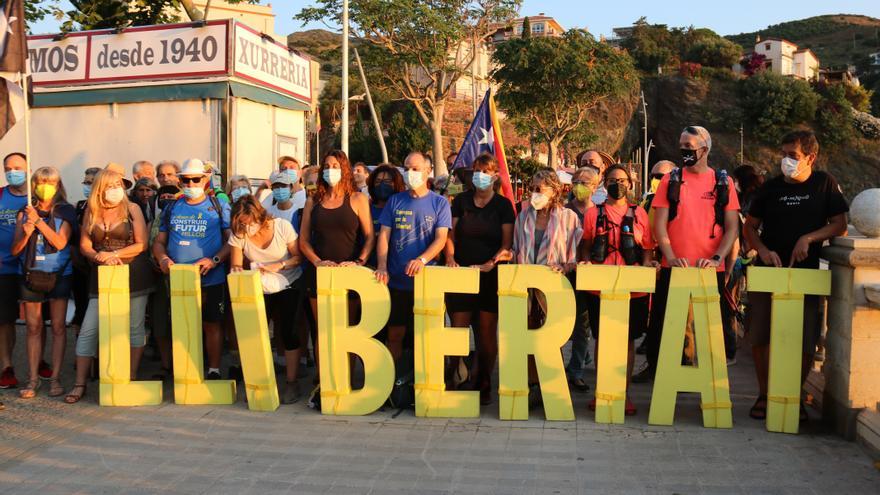 Turull finalitza aquest dissabte la Travessa de la llibertat amb la seva arribada a Arnes