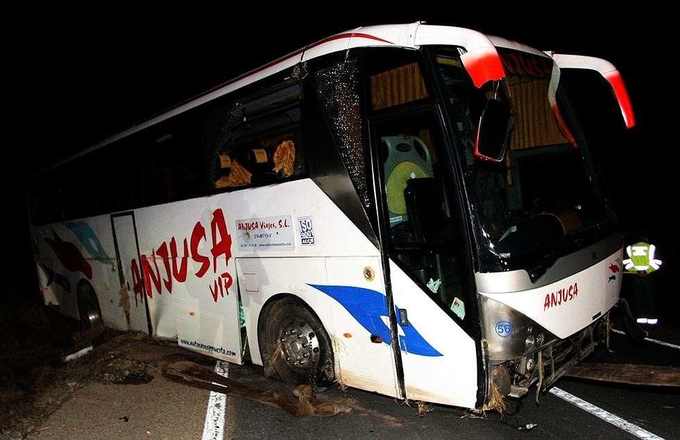 Accidente del autobús del TAU Castellón