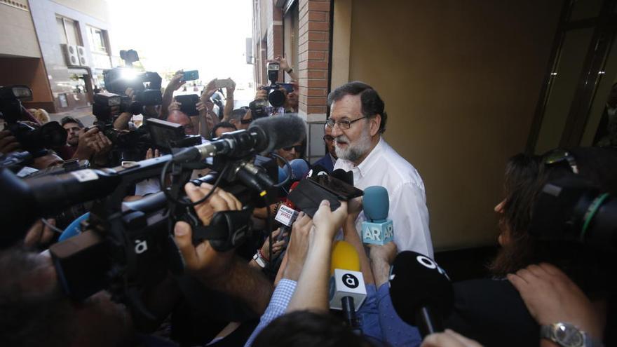 Mariano Rajoy empieza a trabajar en el Registro de la Propiedad de Santa Pola