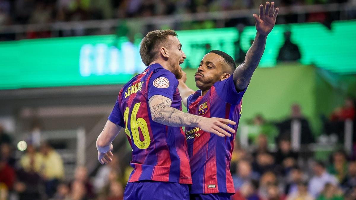 Sergio González y Joao Victor, de celebración