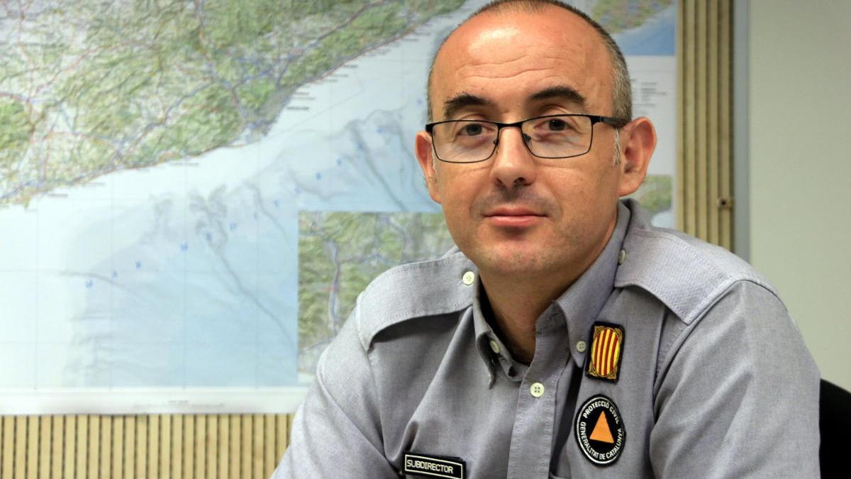 Sergio Delgado, sotsdirector de Protecció Civil