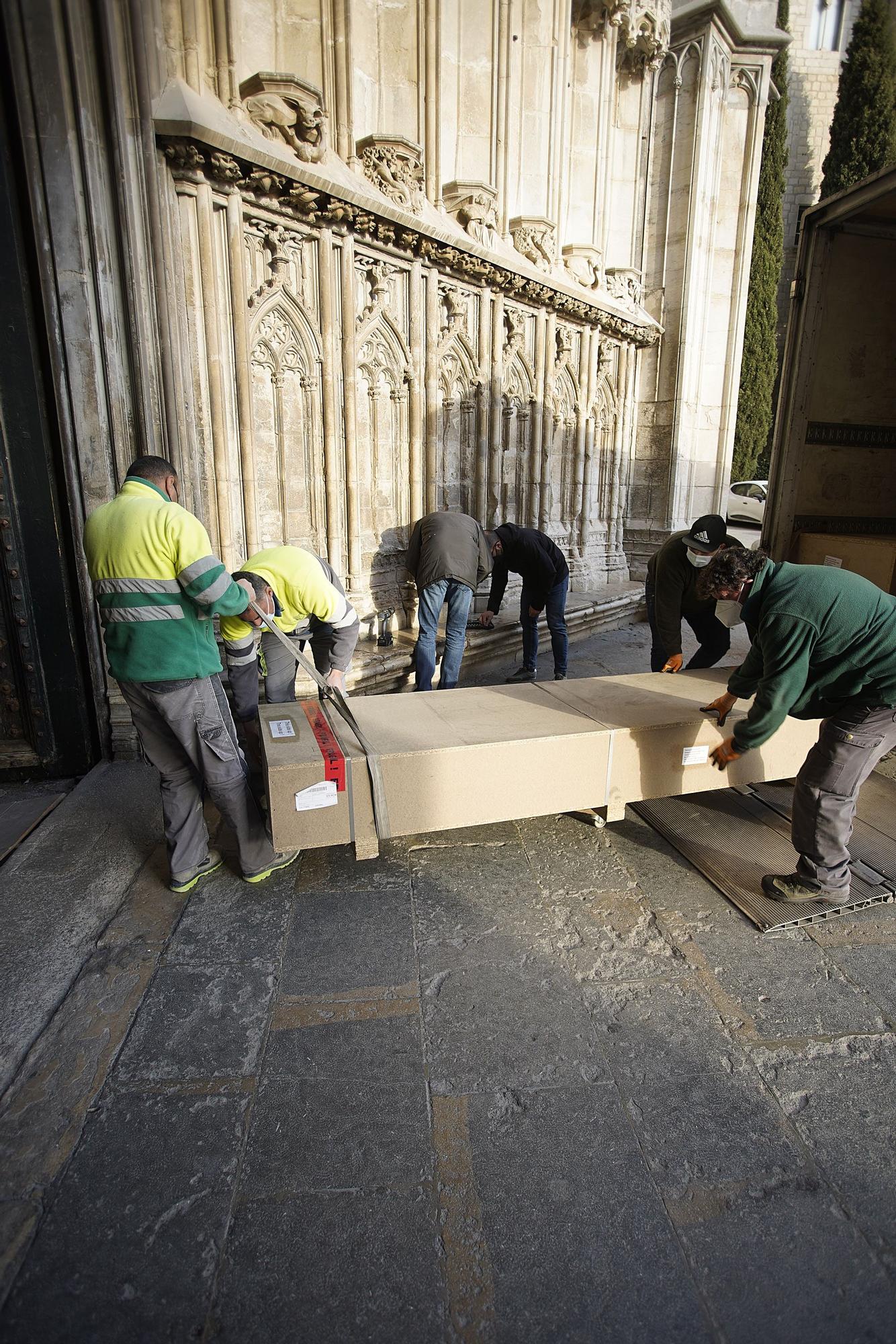 Fil a l’agulla per acabar l’orgue de la Catedral setanta-nou anys després